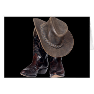 Bottes et casquette de cowboy