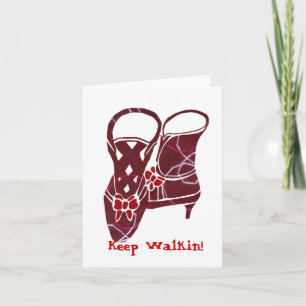 Bottes victoriennes, Keep Walkin! carte blanche