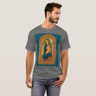 Botticelli (1445-1510) Madonna & Child Enthroned T-Shirt