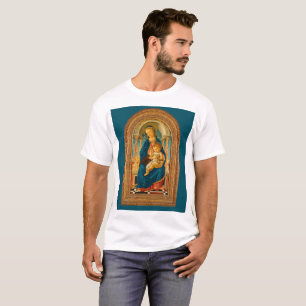 Botticelli (1445-1510) Madonna & Child Enthroned T-Shirt