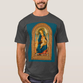 Botticelli (1445-1510) Madonna & Child Enthroned T-Shirt