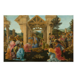 Botticelli Adoration der Magi Poster