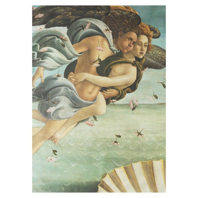 Botticelli "Die Geburt der Venus - Zephyr & Chlor" Tischdecke (Vorderseite)