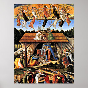 Botticelli - Die mystische Krippe Poster