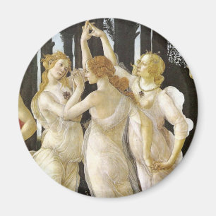 Botticelli Drei Burgen - Weltkulturerbe der Unesco Magnet