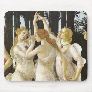 Botticelli Drei Burgen - Weltkulturerbe der Unesco Mousepad