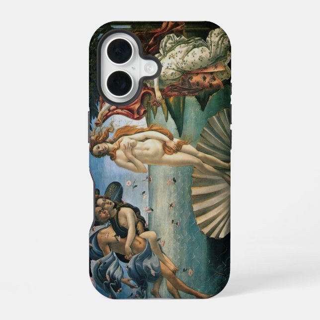 Botticelli Geburt der Venus iPhone 16 Hülle (Rückseite)