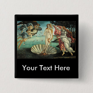 Botticelli - Geburt von Venus Button