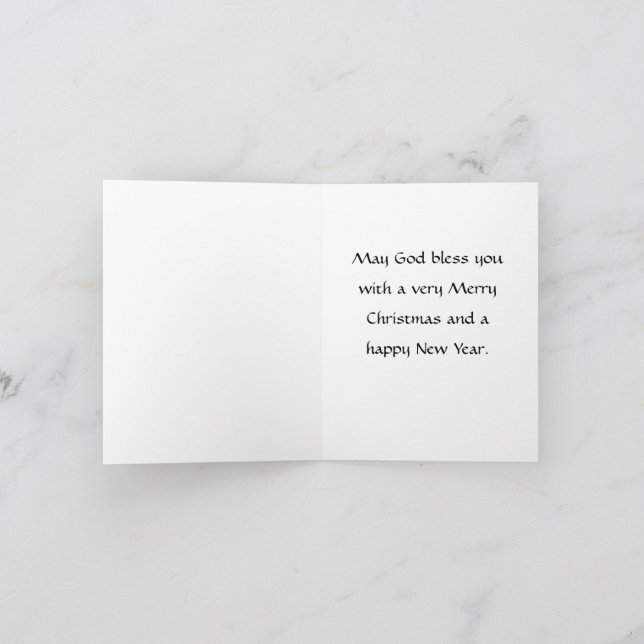 Botticelli - La carte de vacances mystique de la N (Intérieur)