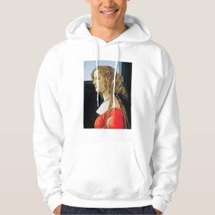 Botticelli Porträt eines junge FrauHoodie Hoodie