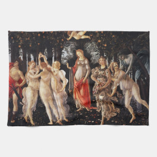 Botticelli Primavera Serviette de cuisine