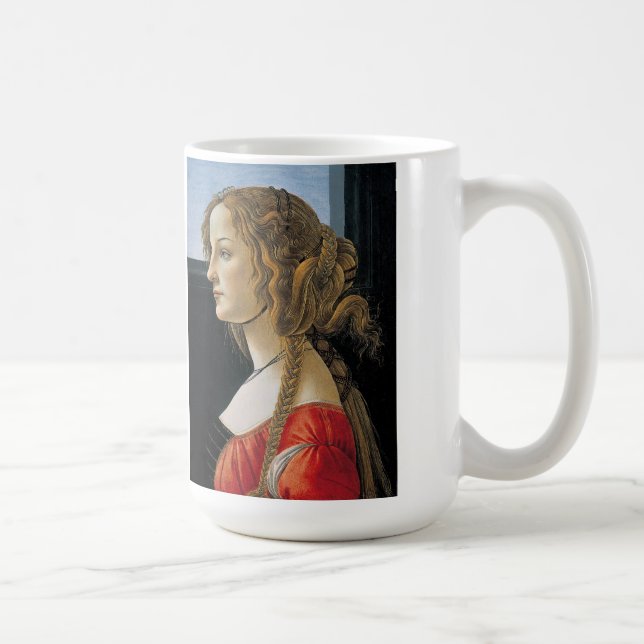 Botticelli Renaissance-Malerei Kaffeetasse (Rechts)