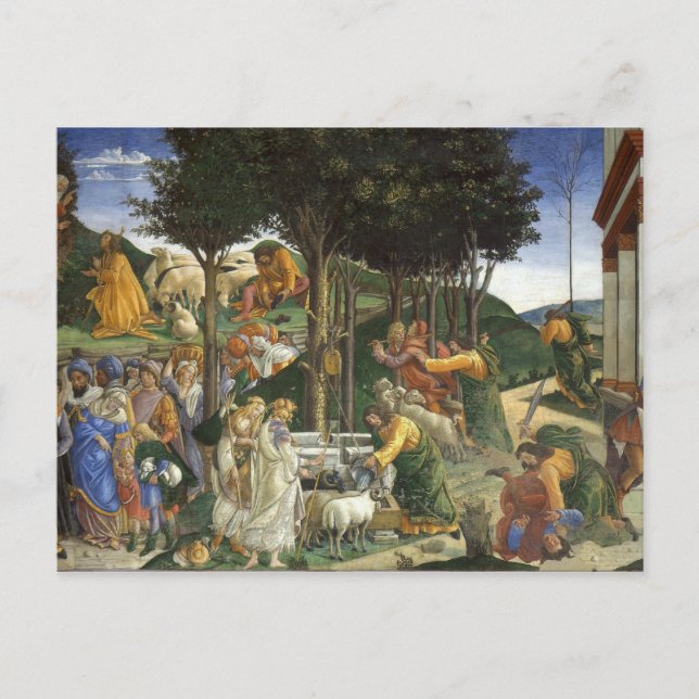 Botticelli Renaissance-Malerei Postkarte (Vorderseite)