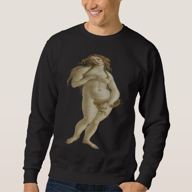 Botticelli s Venus Sweatshirt (Vorderseite)