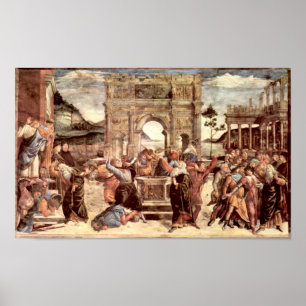 Botticelli-Sixtinische Kapelle zur Bestrafung der Poster
