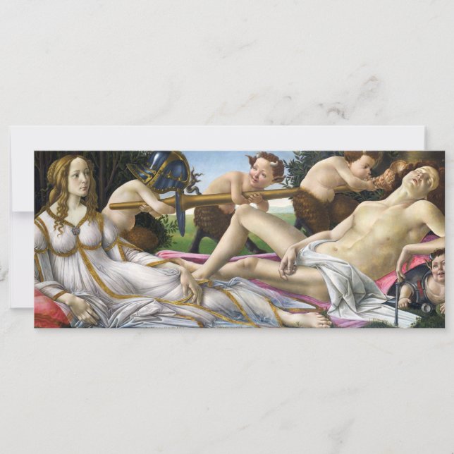 Botticelli Vénus et invitations de Mars (Devant)