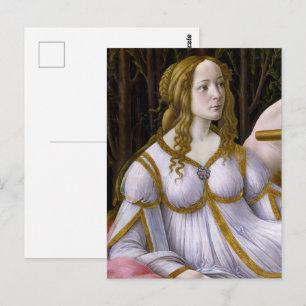 Botticelli Venus Göttin der Liebe Renaissance Kuns Postkarte