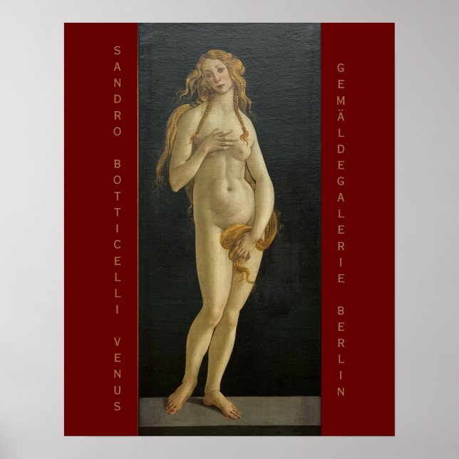 Botticelli - Venus - Renaissance Poster (Vorne)