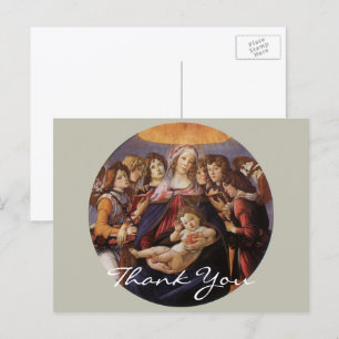 Botticelli's Madonna and Child Postkarte