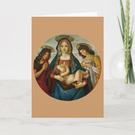 Botticellis Madonna und Kind Karte
