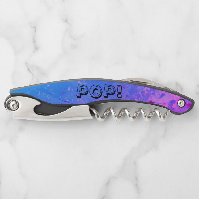 BOTTLE OPENER ART STYLE DESIGN KELLNERMESSER (Vorderseite)