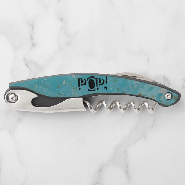 BOTTLE OPENER ART STYLE DESIGN KELLNERMESSER (Vorderseite)