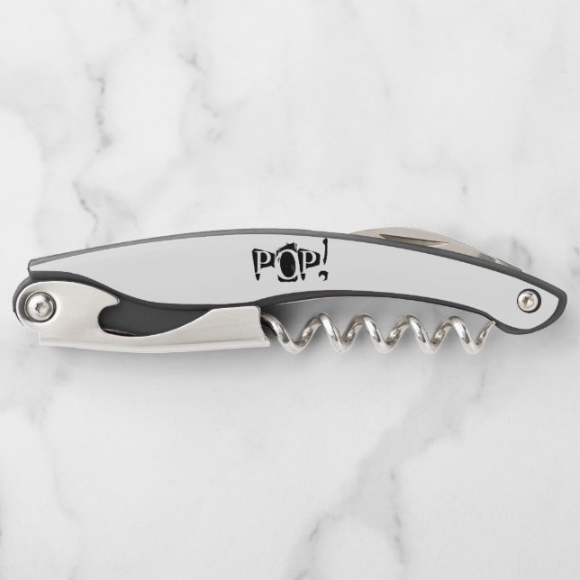 BOTTLE OPENER ART STYLE DESIGN KELLNERMESSER (Vorderseite)