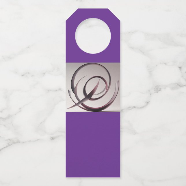 Bottle Tag Flaschenanhänger (Vorderseite)