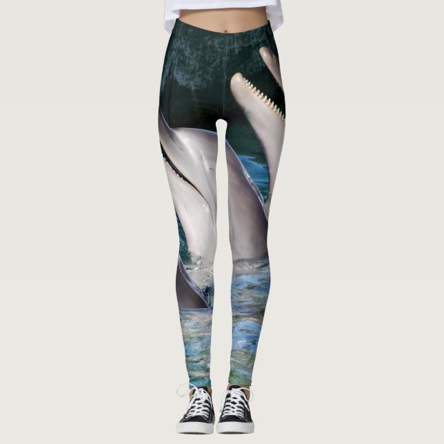 Bottlenose-Delphin Leggings (Vorderseite)