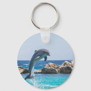 Bottlenose-Delphin Schlüsselanhänger
