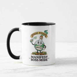 Botto Manifest Boss Modus Retro 1930er Jahre Carto Tasse
