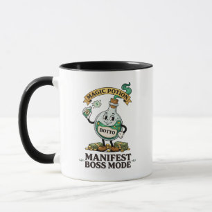 Botto Manifest Boss Modus Retro 1930er Jahre Carto Tasse