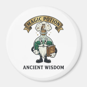 Botto Uralter Weisheitszauberer Magischer Trank Eu Magnet