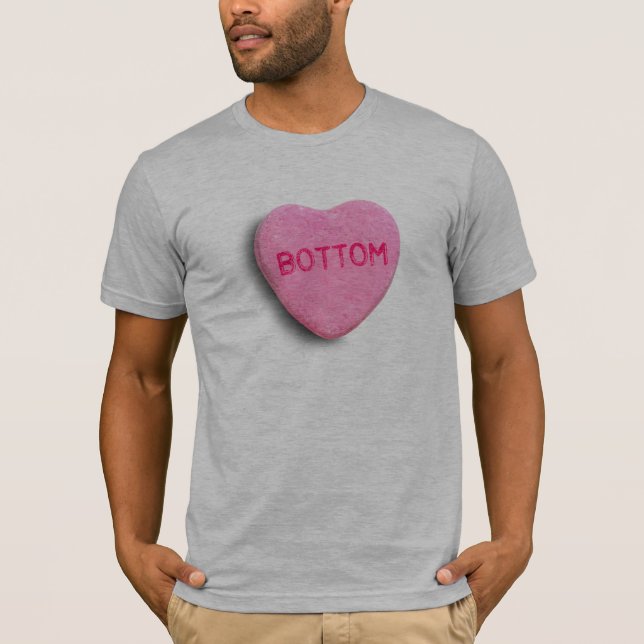 Bottom Candy Herz T-Shirt (Vorderseite)