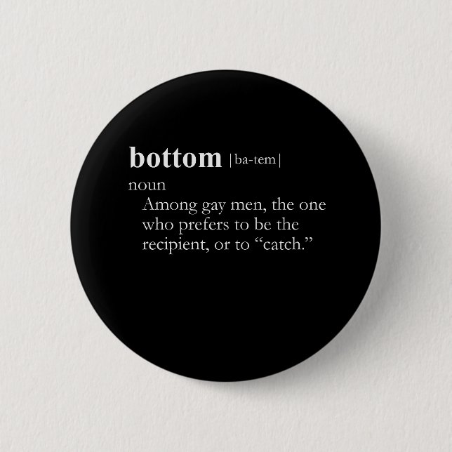 BOTTOM (Definition) Button (Vorderseite)