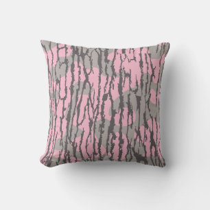 Bottom Lands Camo Rosa für Frauen und Mädchen Kissen