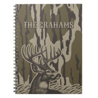 Bottomland camo famille journal nom personnalisabl