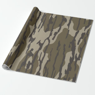 Bottomland Camouflage Old School Camouflage Geschenkpapier