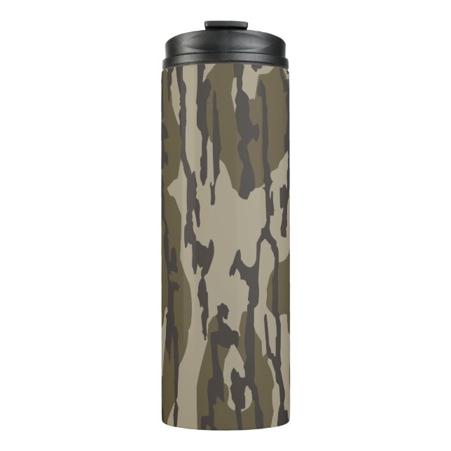 Bottomland Camouflage Old School Camouflage Thermosbecher (Vorderseite)
