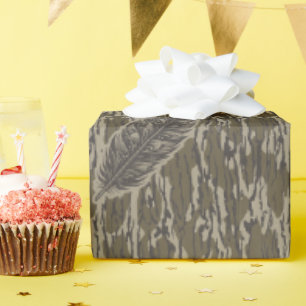 Bottomland Camouflage Türkei Feather Geschenkpapier