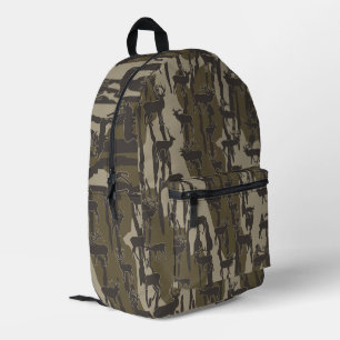 Bottomland-Tarnmuster-Hirschjagd-Hirschmuster Bedruckter Rucksack