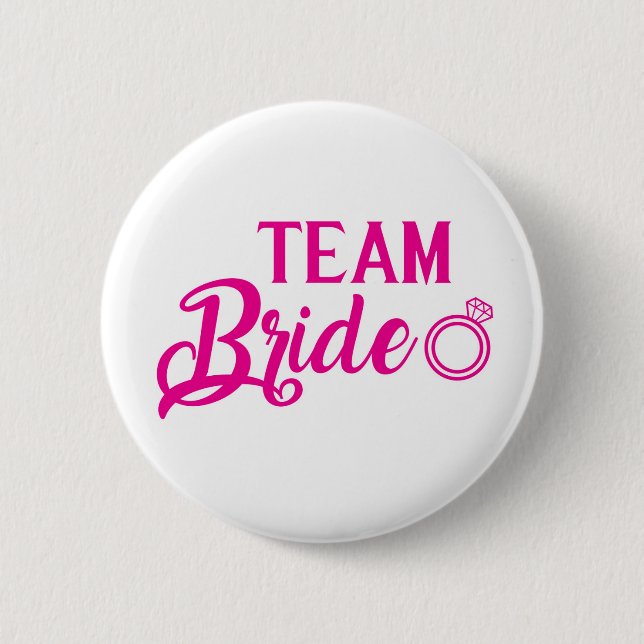 Botton Team Bride Button (Vorderseite)