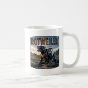 Botweiler Fotografisch – Roboter Rottweiler Lustig Kaffeetasse
