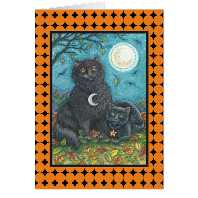 BOUBO & PYEWACKET CARTE NOIRE CAT DE SALUT Vide (Devant)