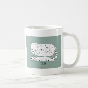 bouchers découpe cochon, tony fernandes mug