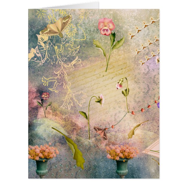 Bouches et Pansies personnalisées (Devant)