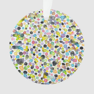 Boucles atomiques Ornement acrylique