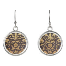 Boucles d'oreilles Damascène