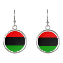 Drapeau Panafricain Rouge, Noir, Vert