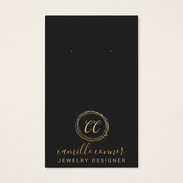 Boucles d'oreilles minimales pour le concepteur de (Devant)